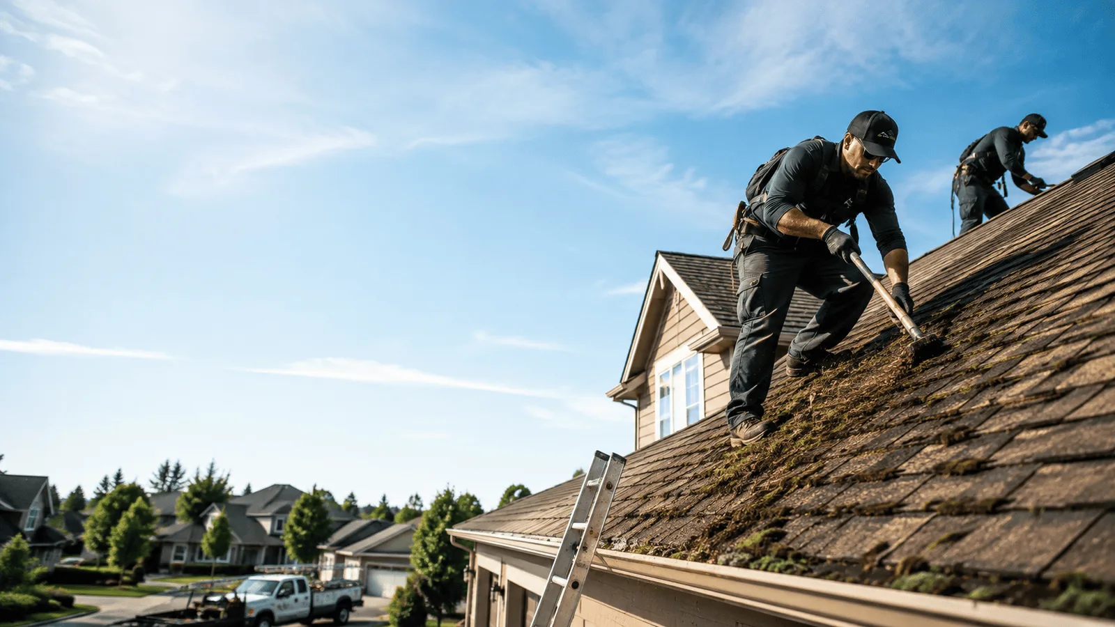 Roof Moss Removal in Colfax, LA near me